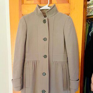 Classic lady day coat in Italian double-cloth wool (freshly dry-cleaned)